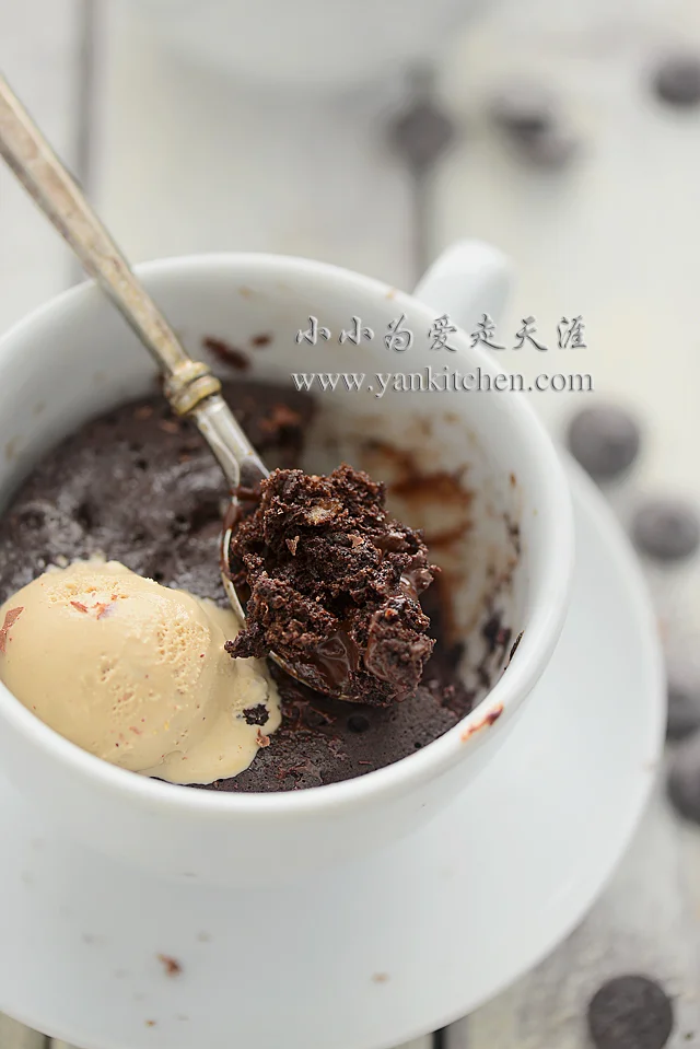 简单好吃的微波炉版巧克力蛋糕