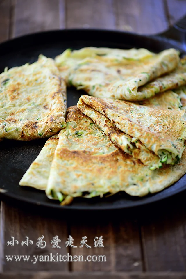 西葫芦煎饼（糊塌子）