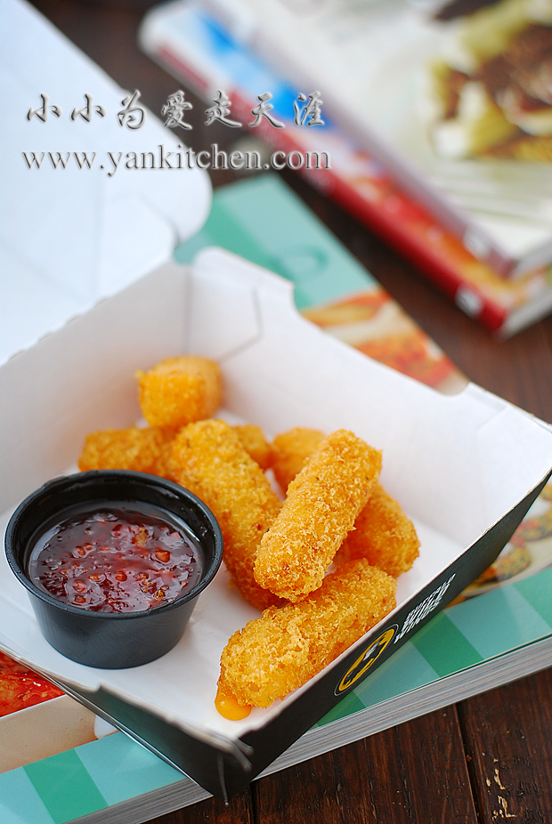 车达奶酪条 cheddar cheese sticks
