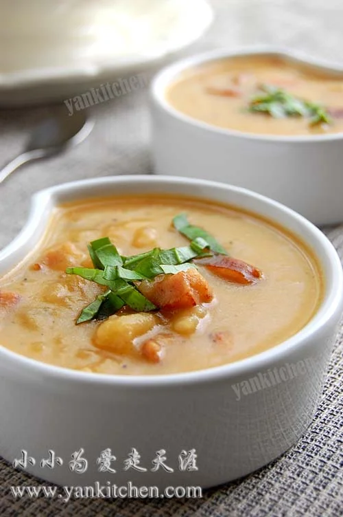 火腿奶酪土豆浓汤