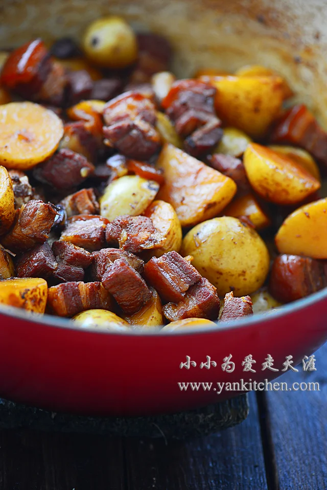 土豆红烧肉