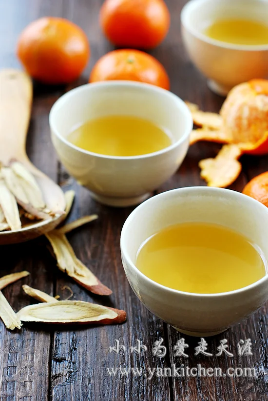 桔皮甘草茶