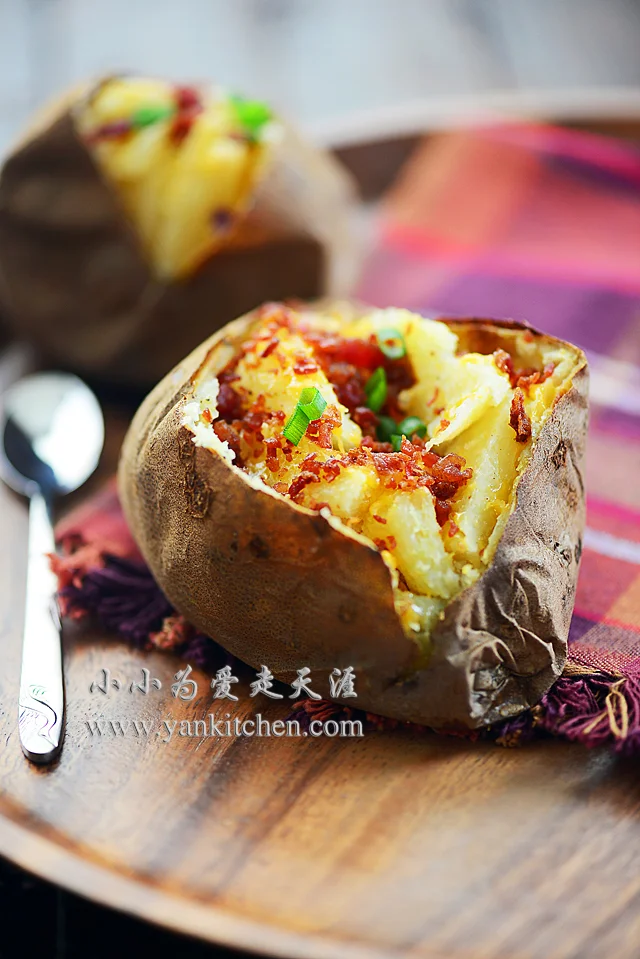 培根奶酪烤土豆