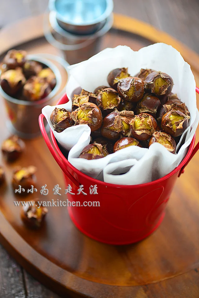 Oven roasted chestnut