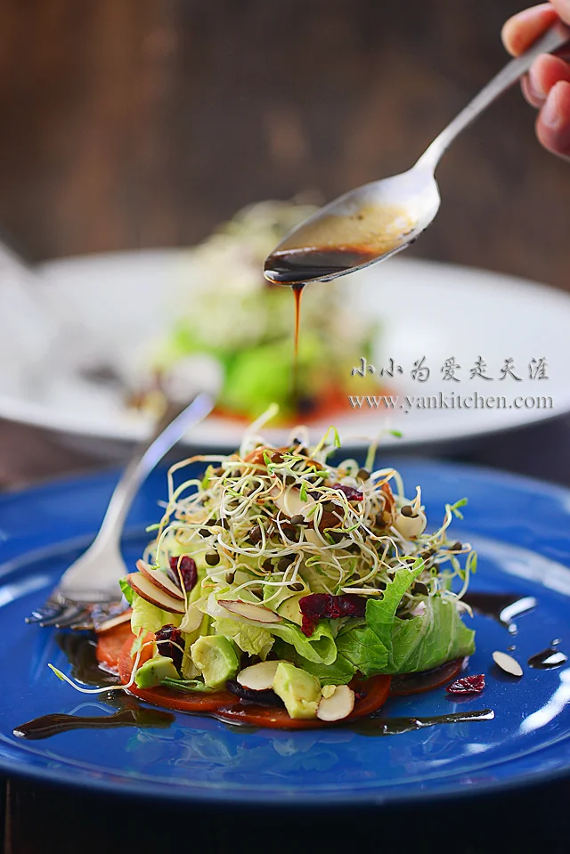 Lentil Bean Sprouts Salad
