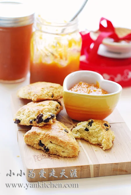 葡萄干司康饼干