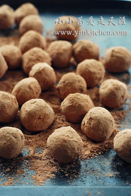 香甜醇厚的Chocolate truffle黑松露巧克力