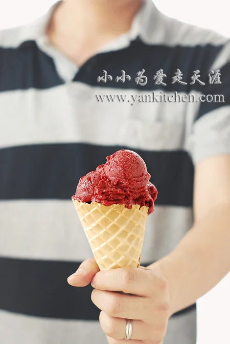 香蕉水果冰激凌