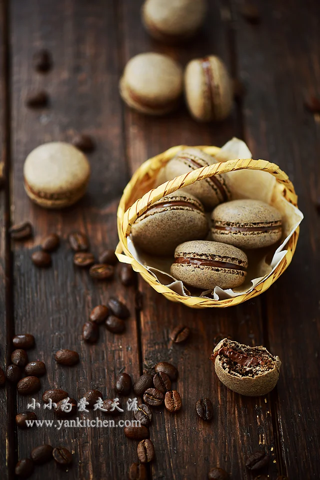 咖啡马卡龙