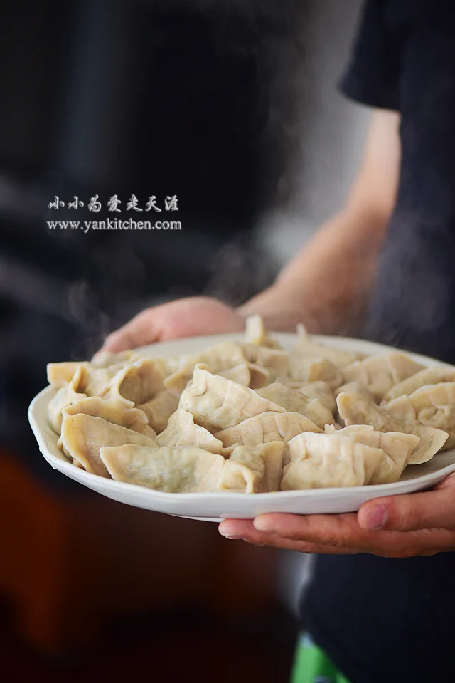 西葫芦饺子，夏天的味道