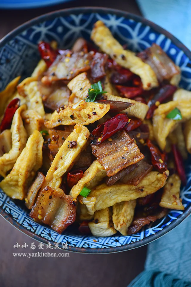 五花肉炒萝卜干