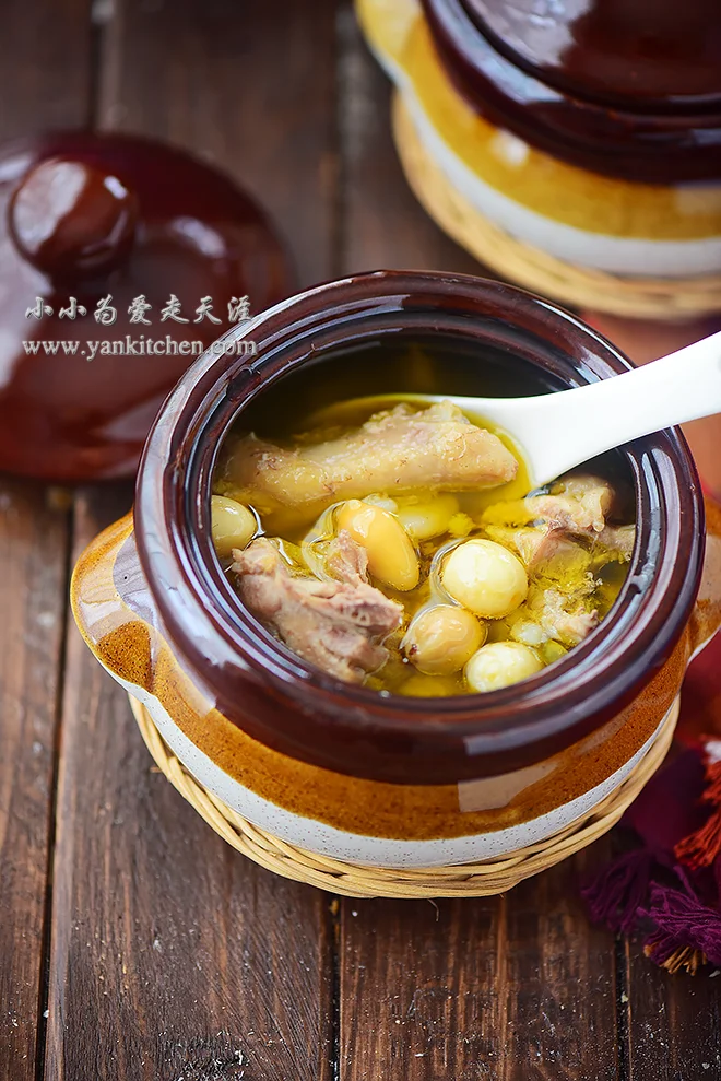 薏米白果鸡汤