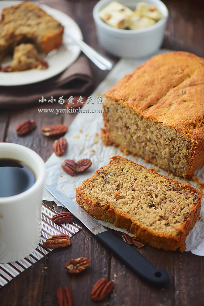 香蕉山核桃蛋糕