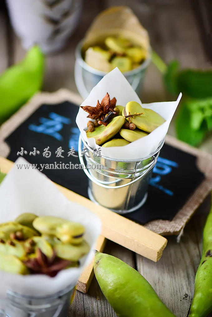 Boiled Fava Beans with Five Spices Powder