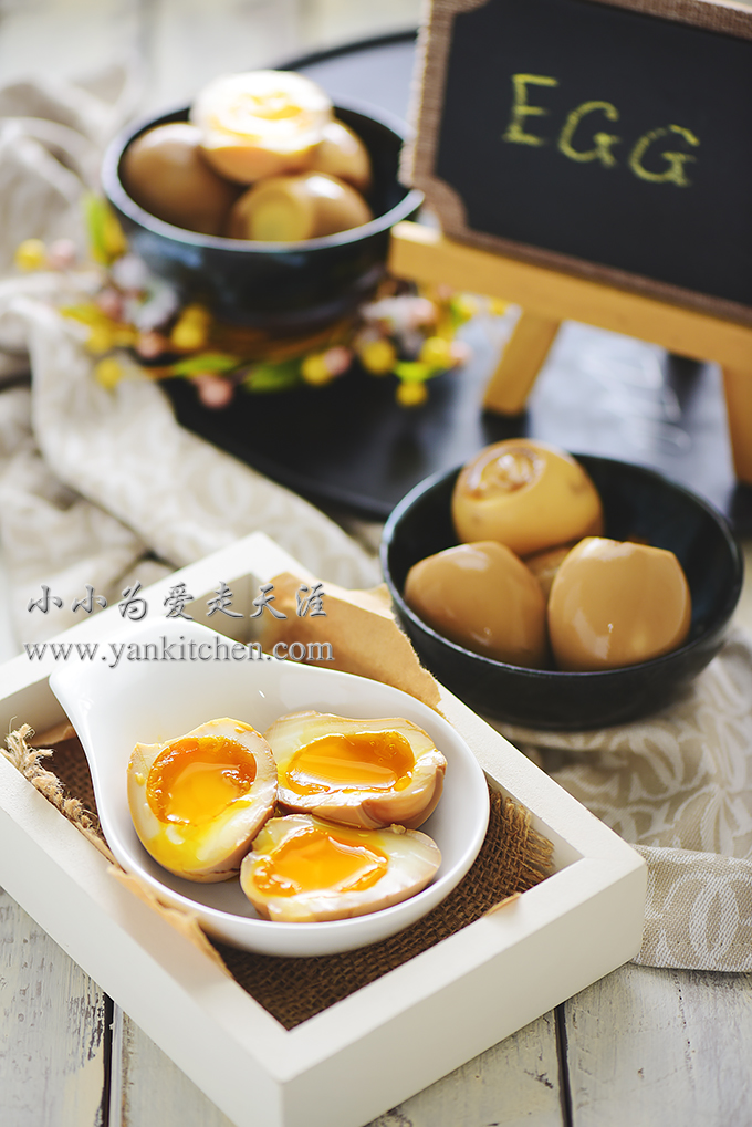 Soft-Boiled Tea Eggs Recipe
