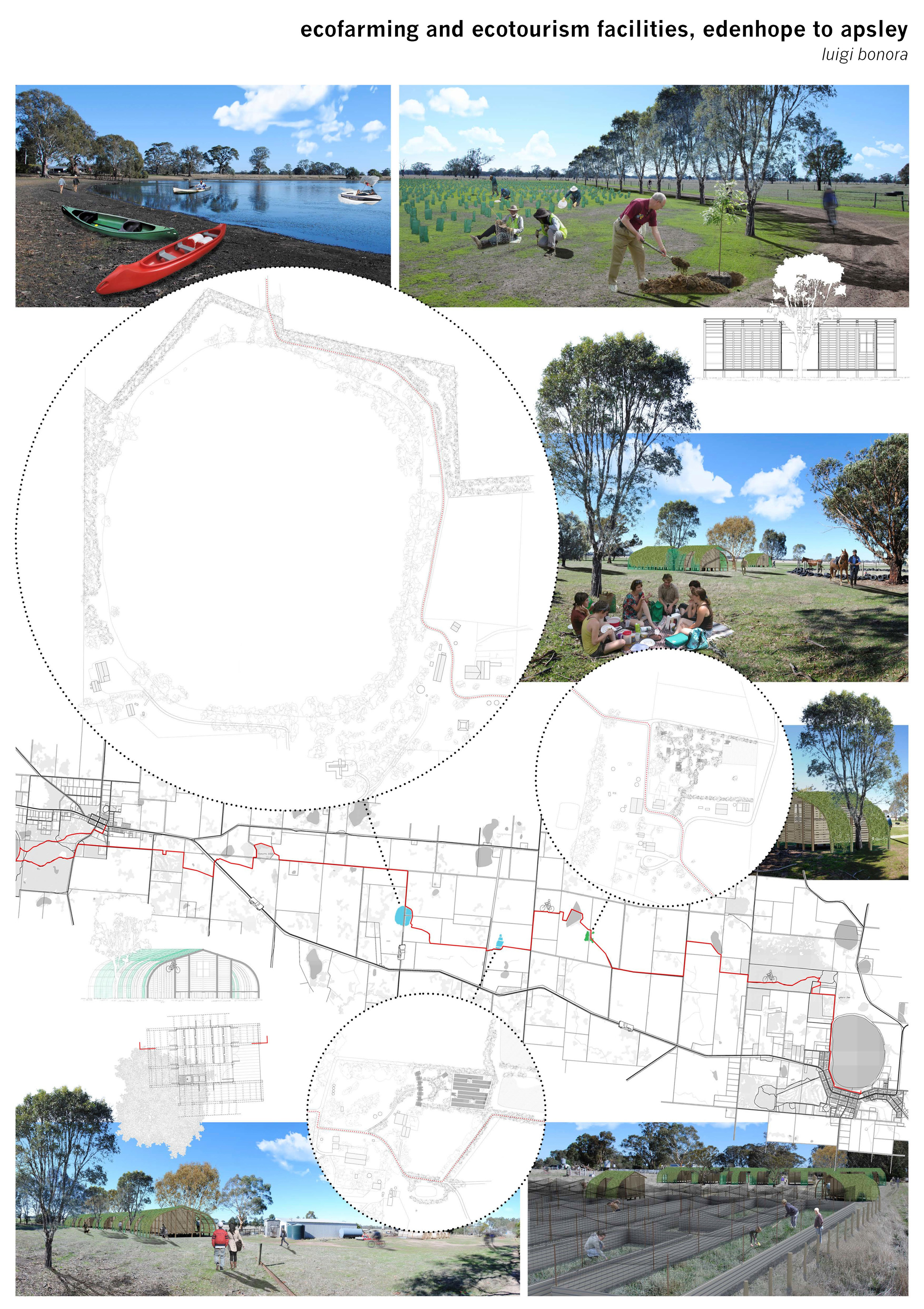 A tourism trail from Edenhope to Apsley connects tourists to local sustainable farming practices, regeneration projects and unique natural environments of the region, with private accommodation opportunities for land holders along the route.