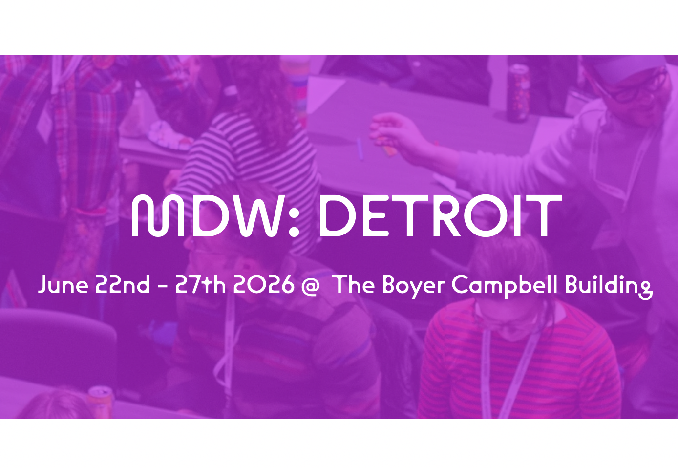 applications open for the 2025 MdW Summit for artist-organizers through 10/20