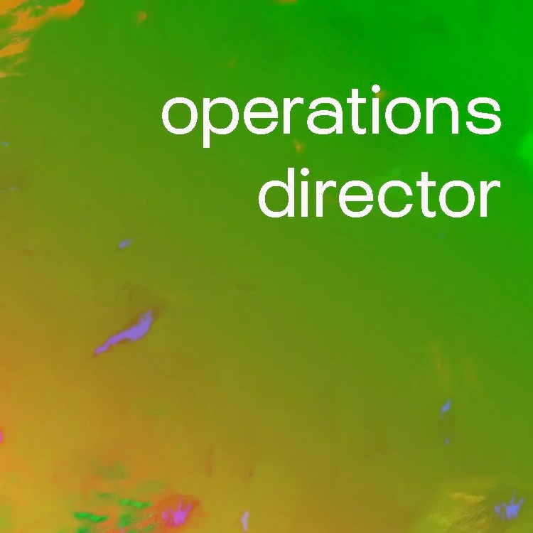 We're hiring a full-time operations director!