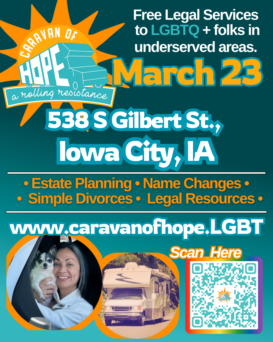 Caravan of Hope: A Rolling Resistance