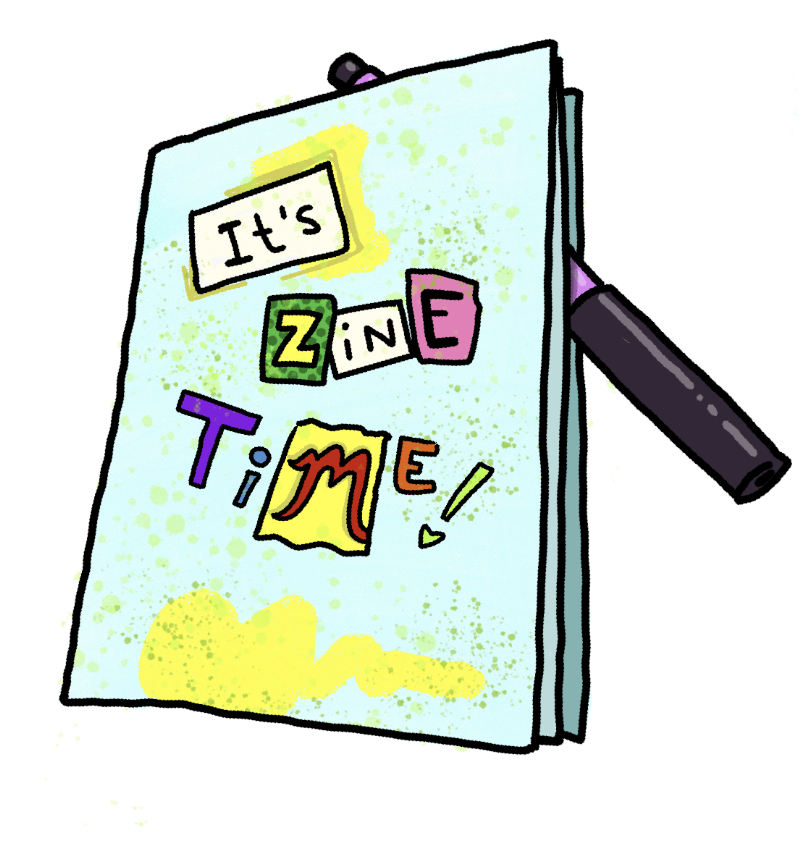 Second Saturday All Ages Art: Easy Zine!