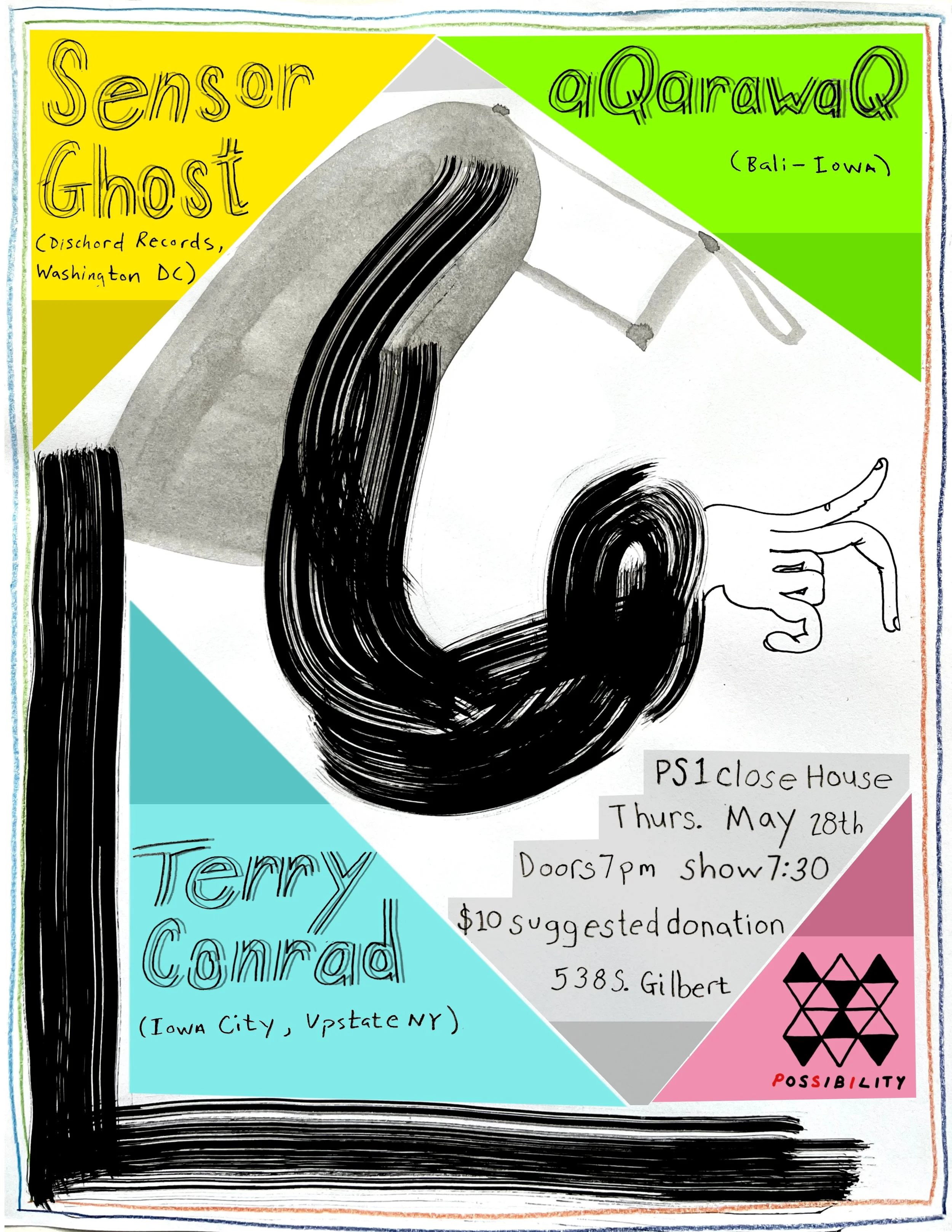 Sensor Ghost // aQarawaQ // Terry Conrad
