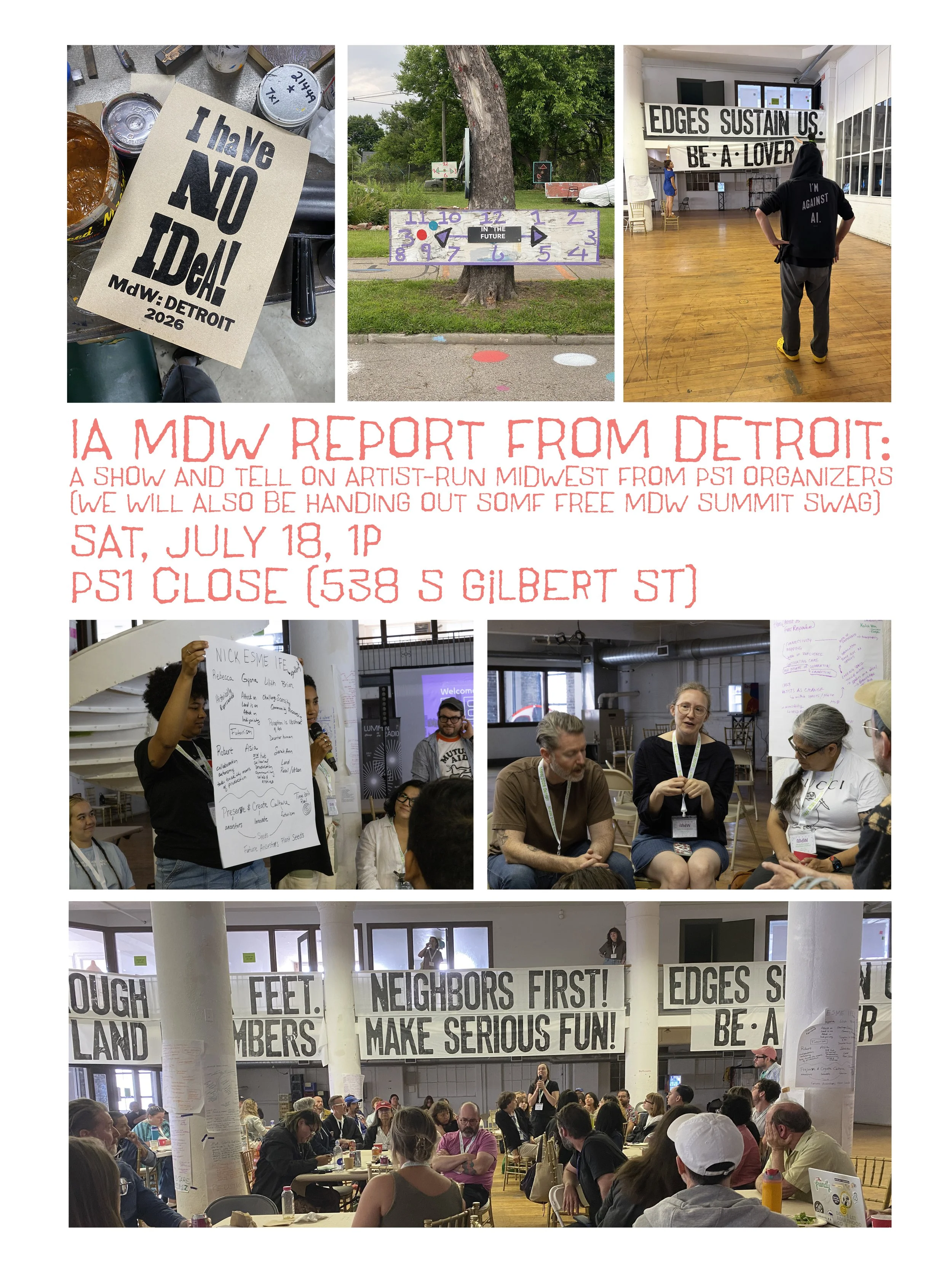 IA MwD Report from Detroit Summit