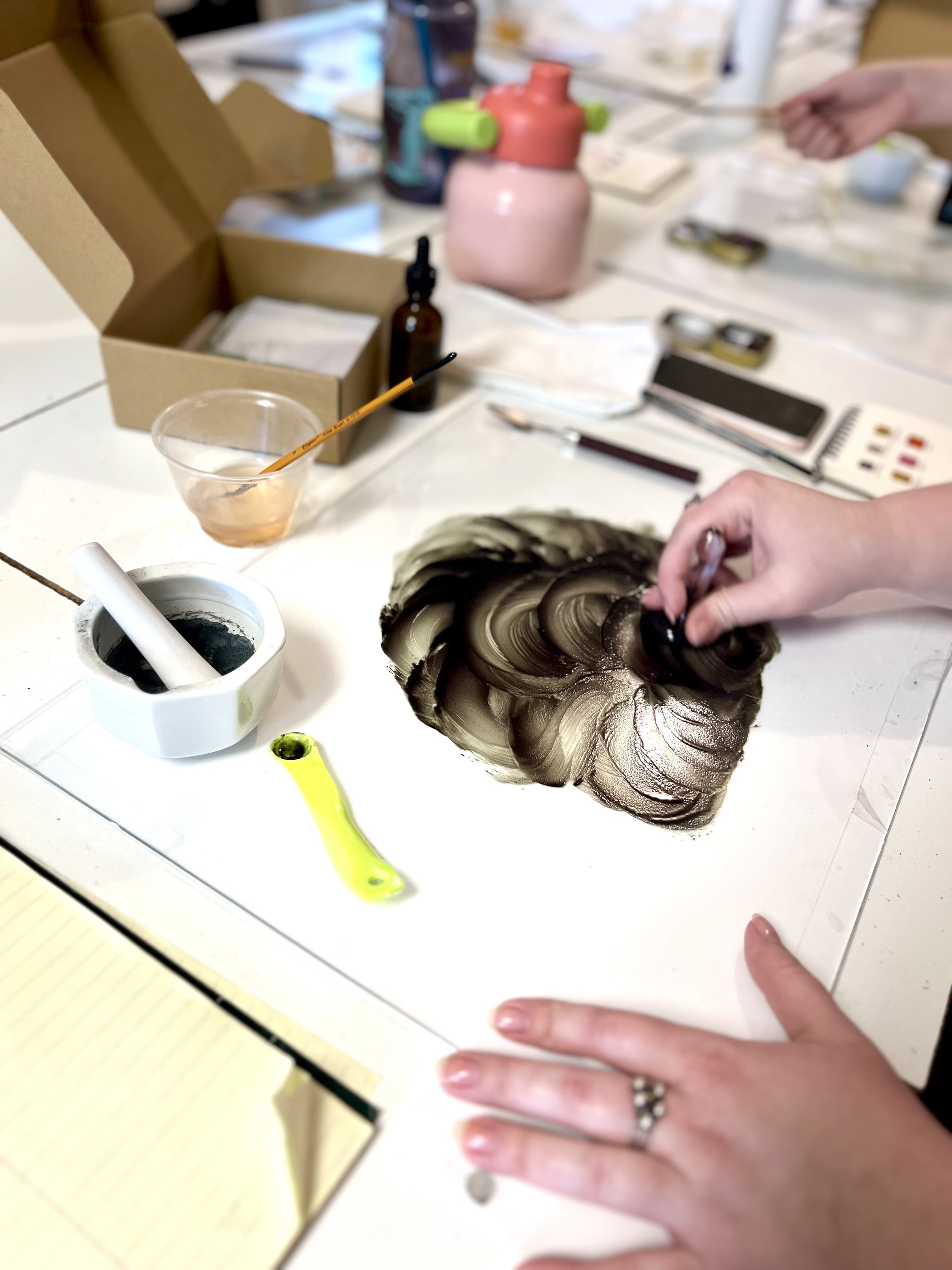 Create Watercolors from Plants 