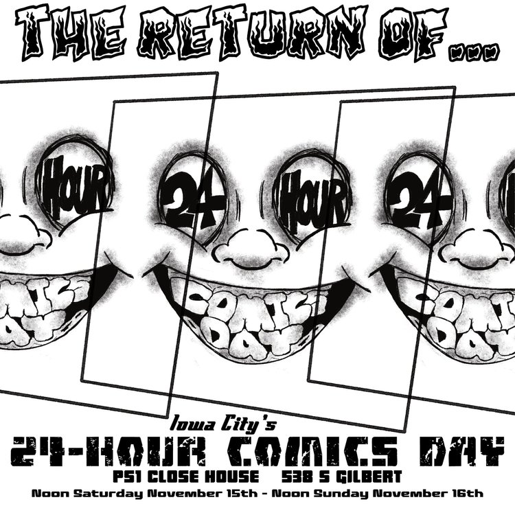 24 Hour Comics Day! — Public Space One