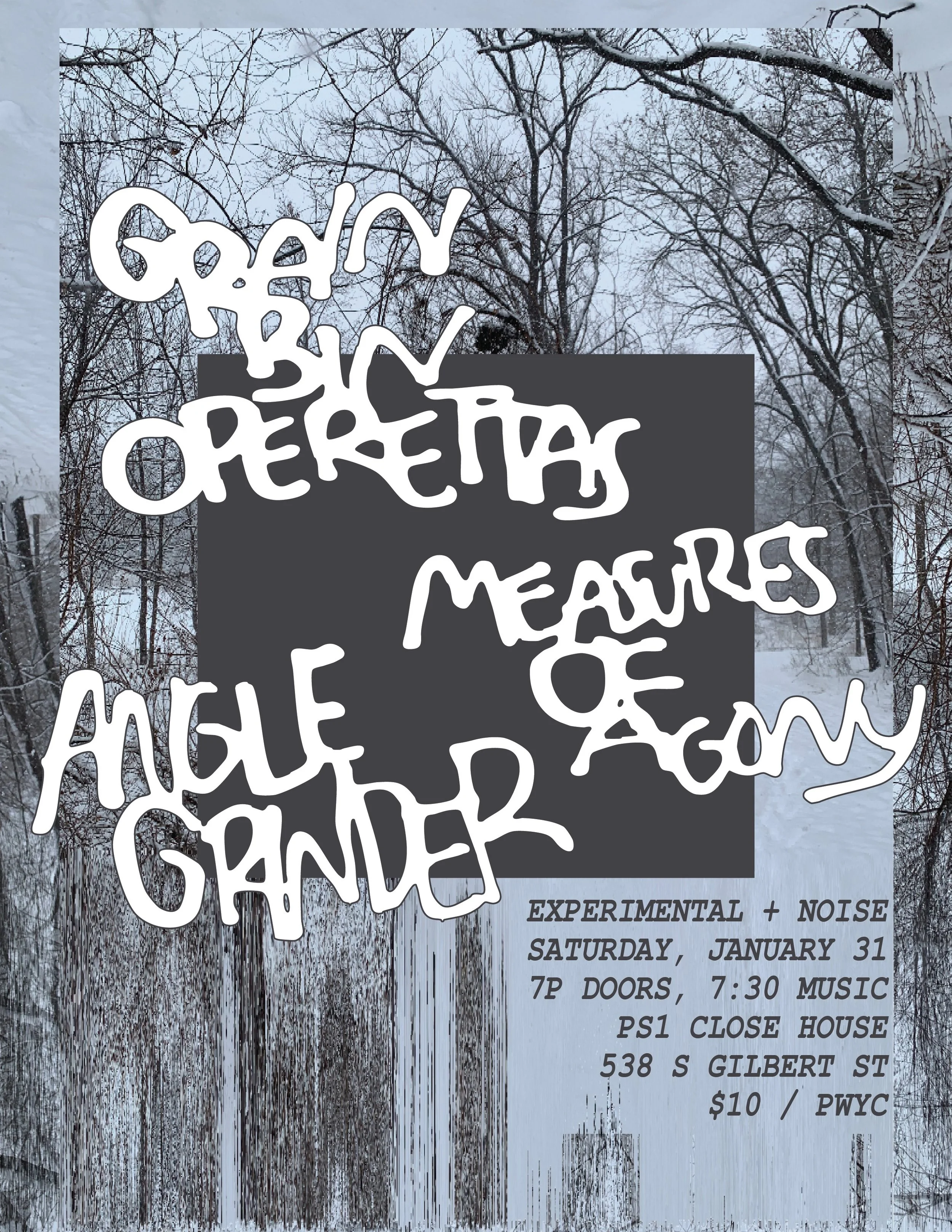 Grain Bin Operettas / Measures of Agony / Angle Grinder