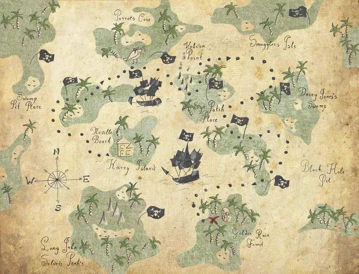 Classroom Treasure Map, Communal Cartographers