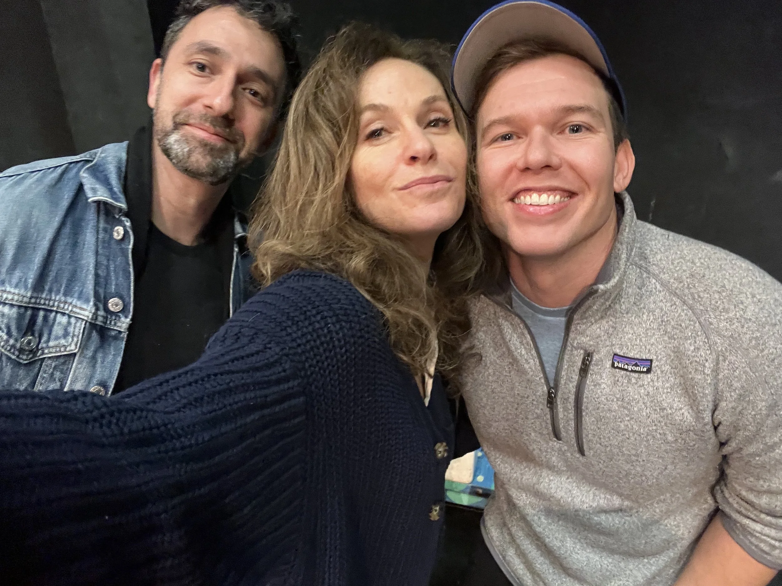 With Ben Pelteson and Amy Brenneman