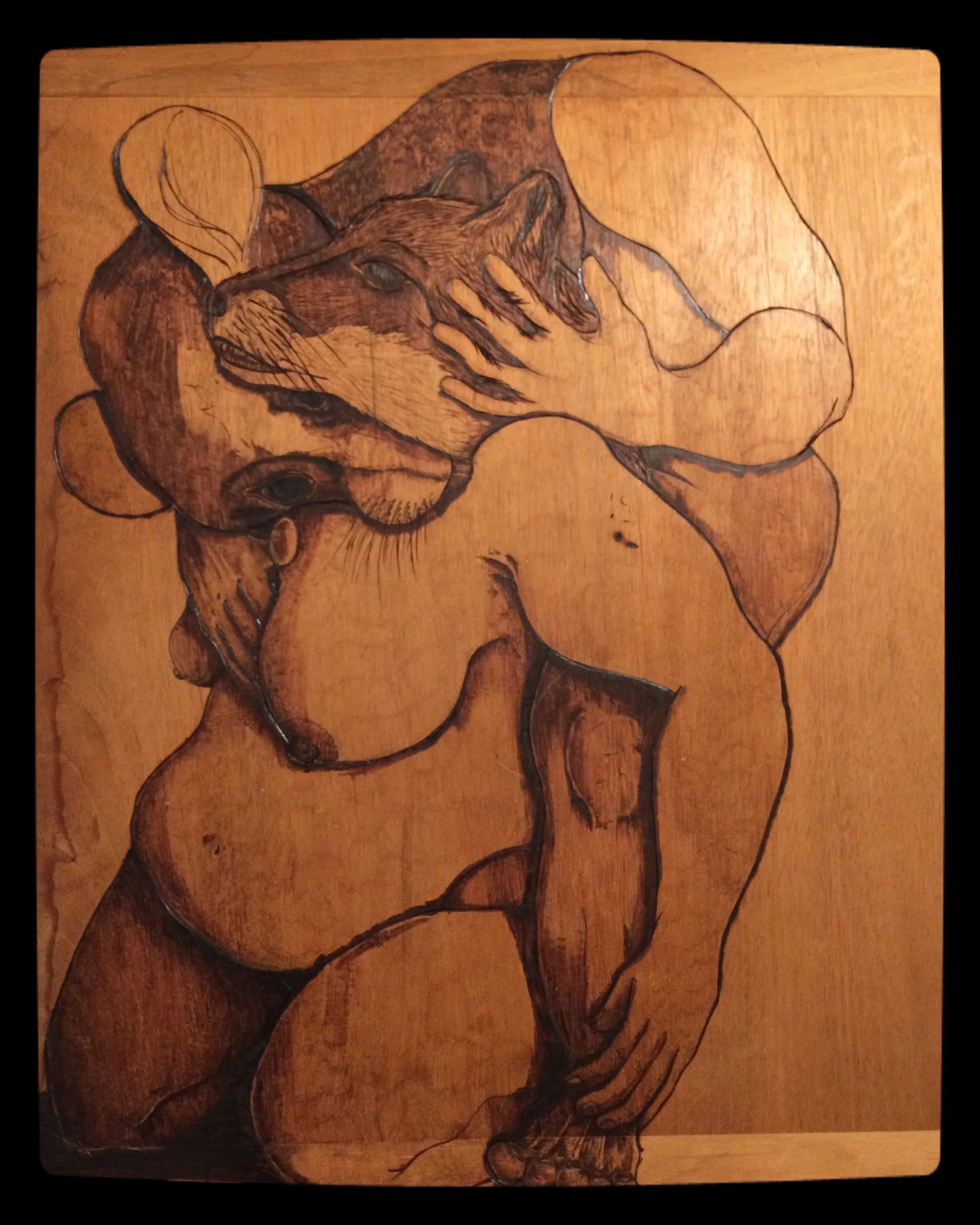 fox; mouse
