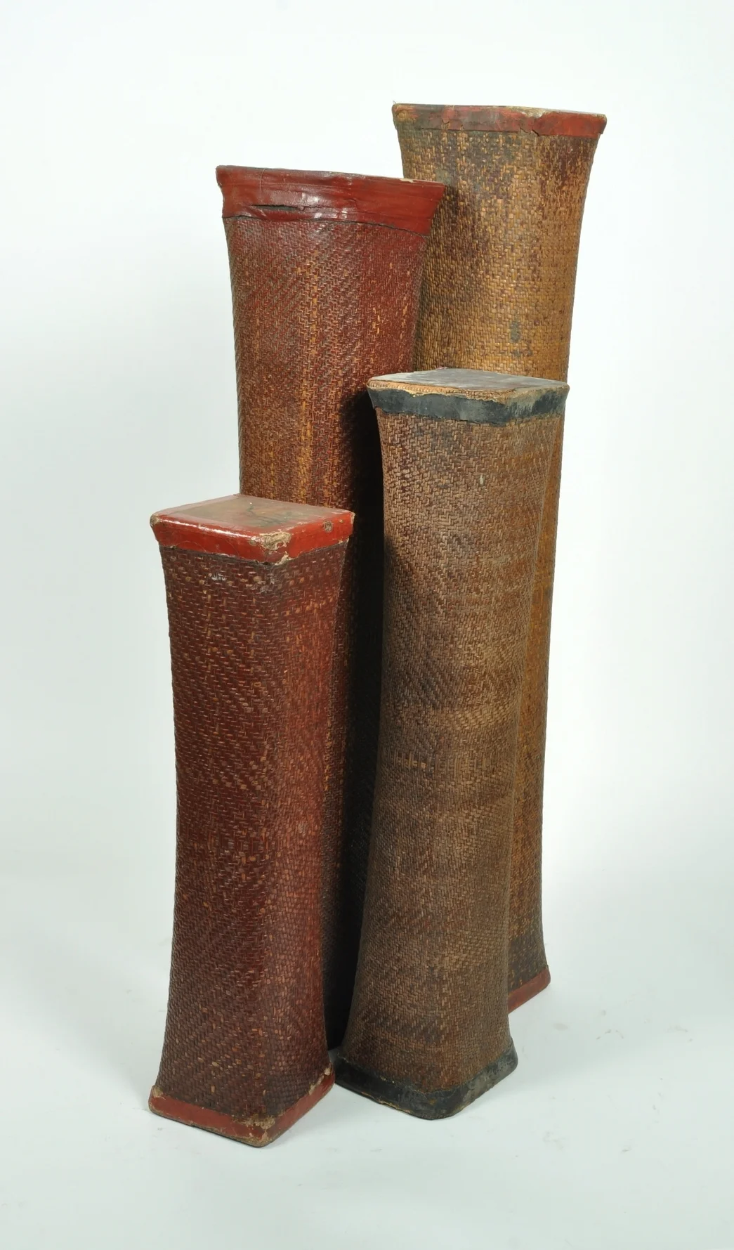 Chinese woven bamboo head rests