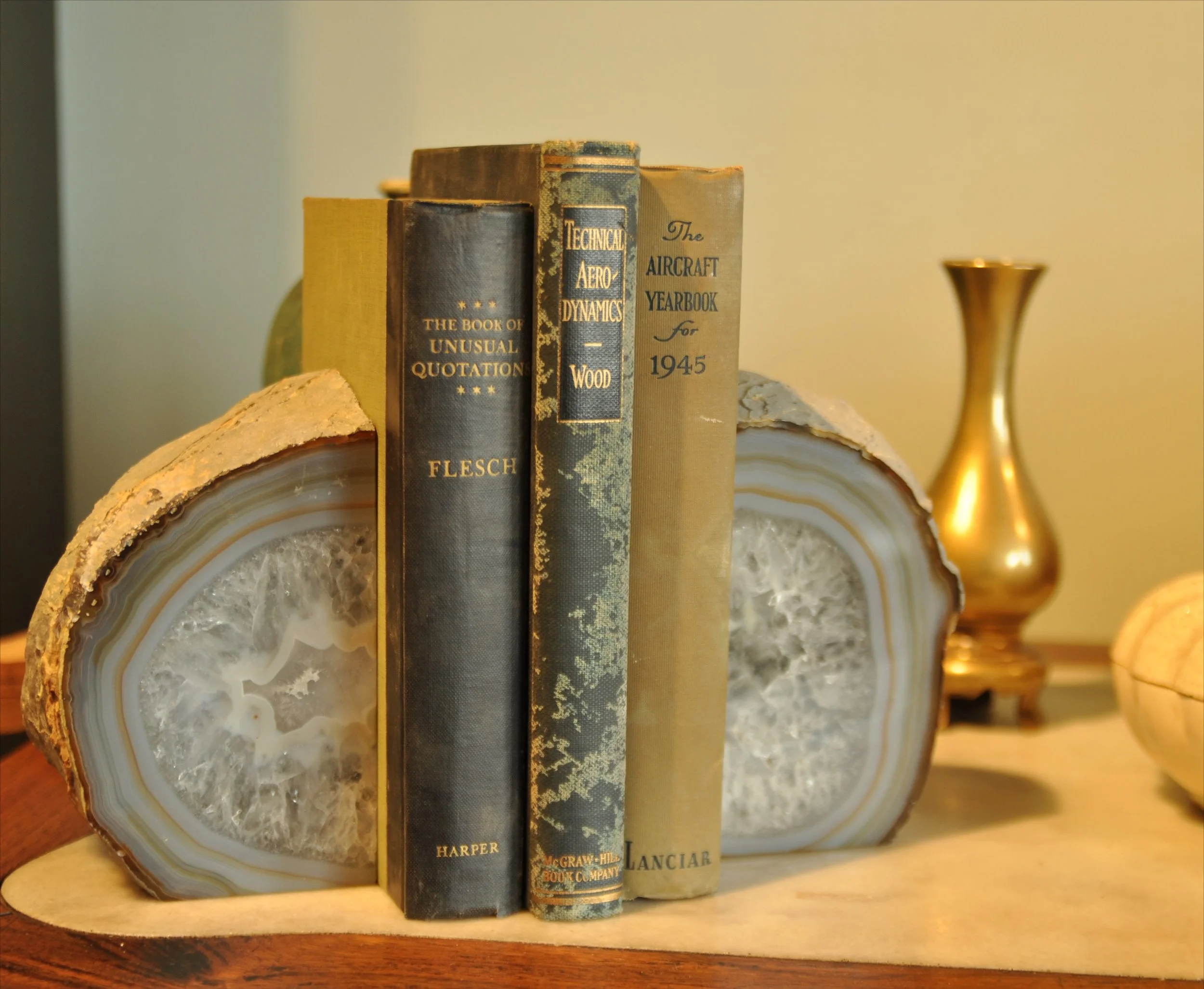 Geode bookends