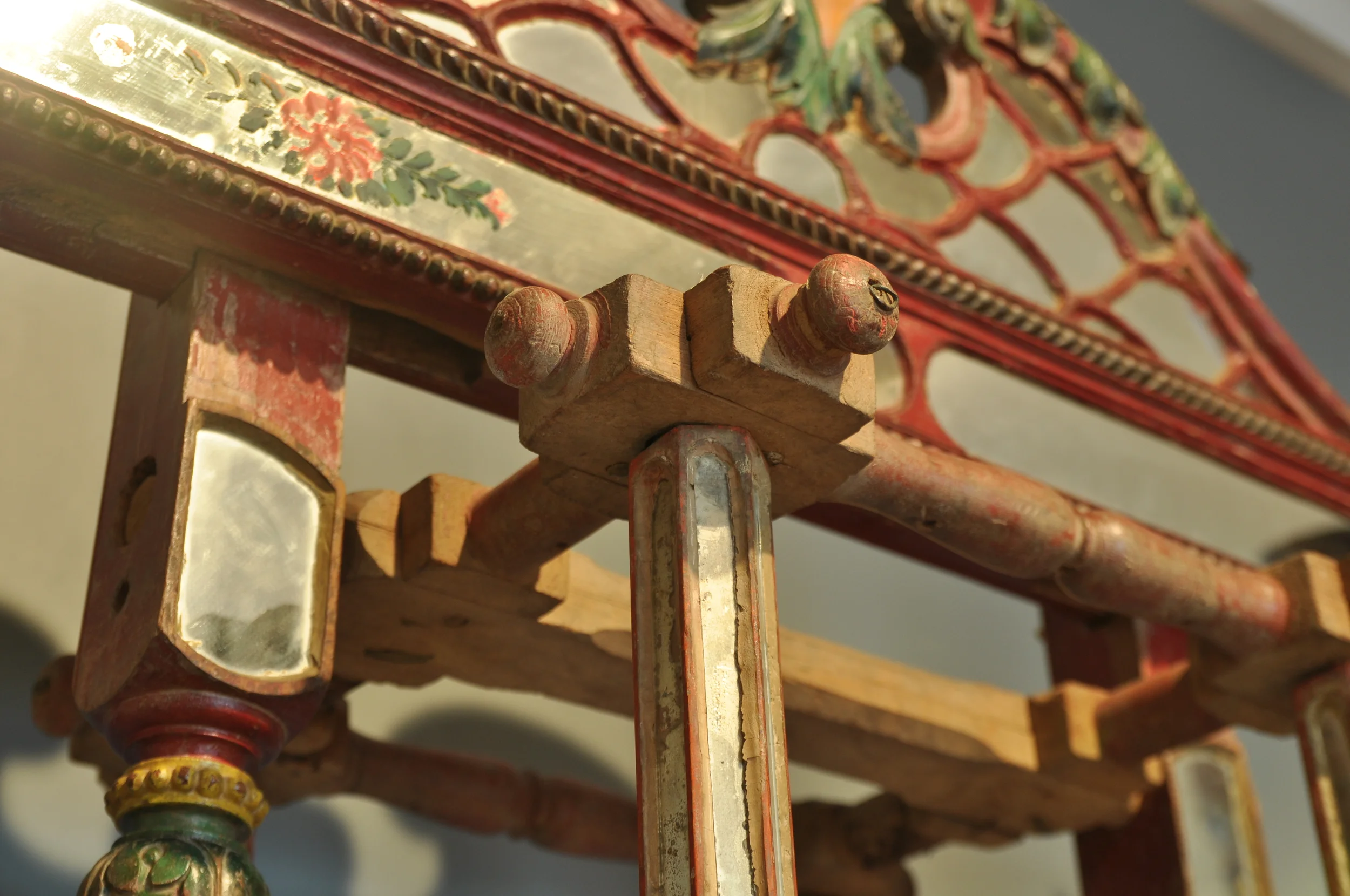 Detail of the 18th Century Indian Swinging Shrine
