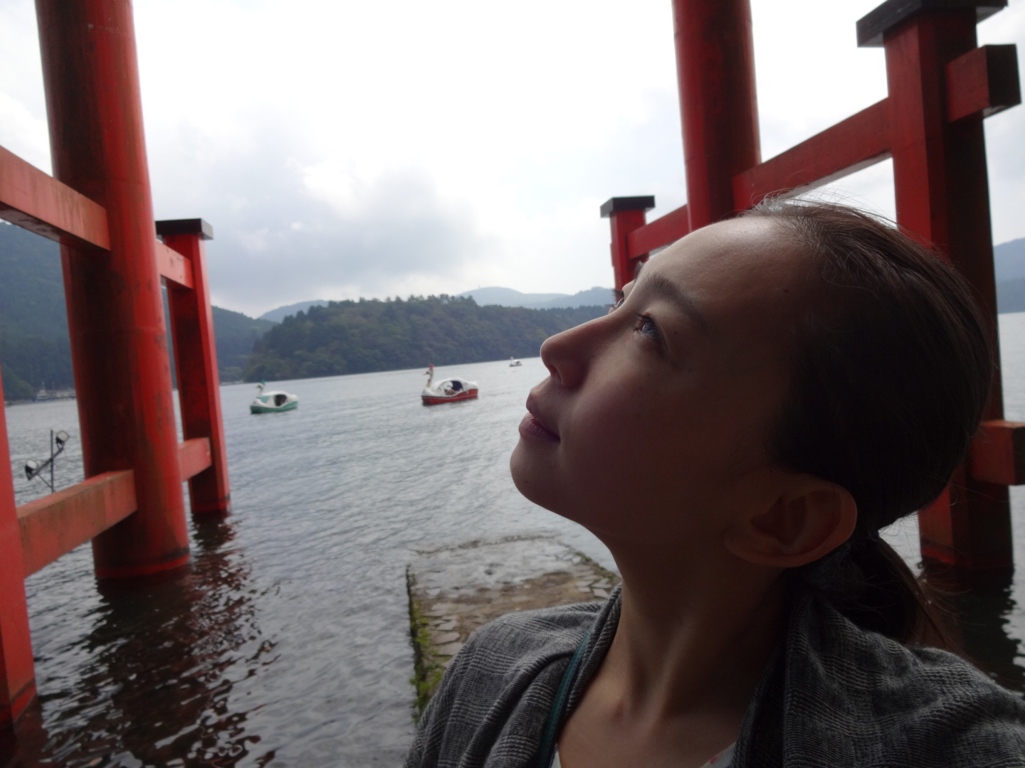初箱根。この時はばっちり太っていました。