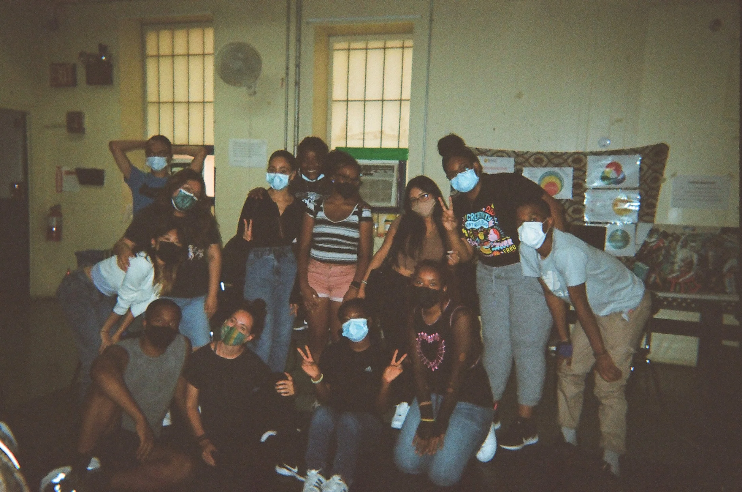 2021 El Puente Youth Leaders with DRPP Antuan Byers and Danielle Russo.JPG