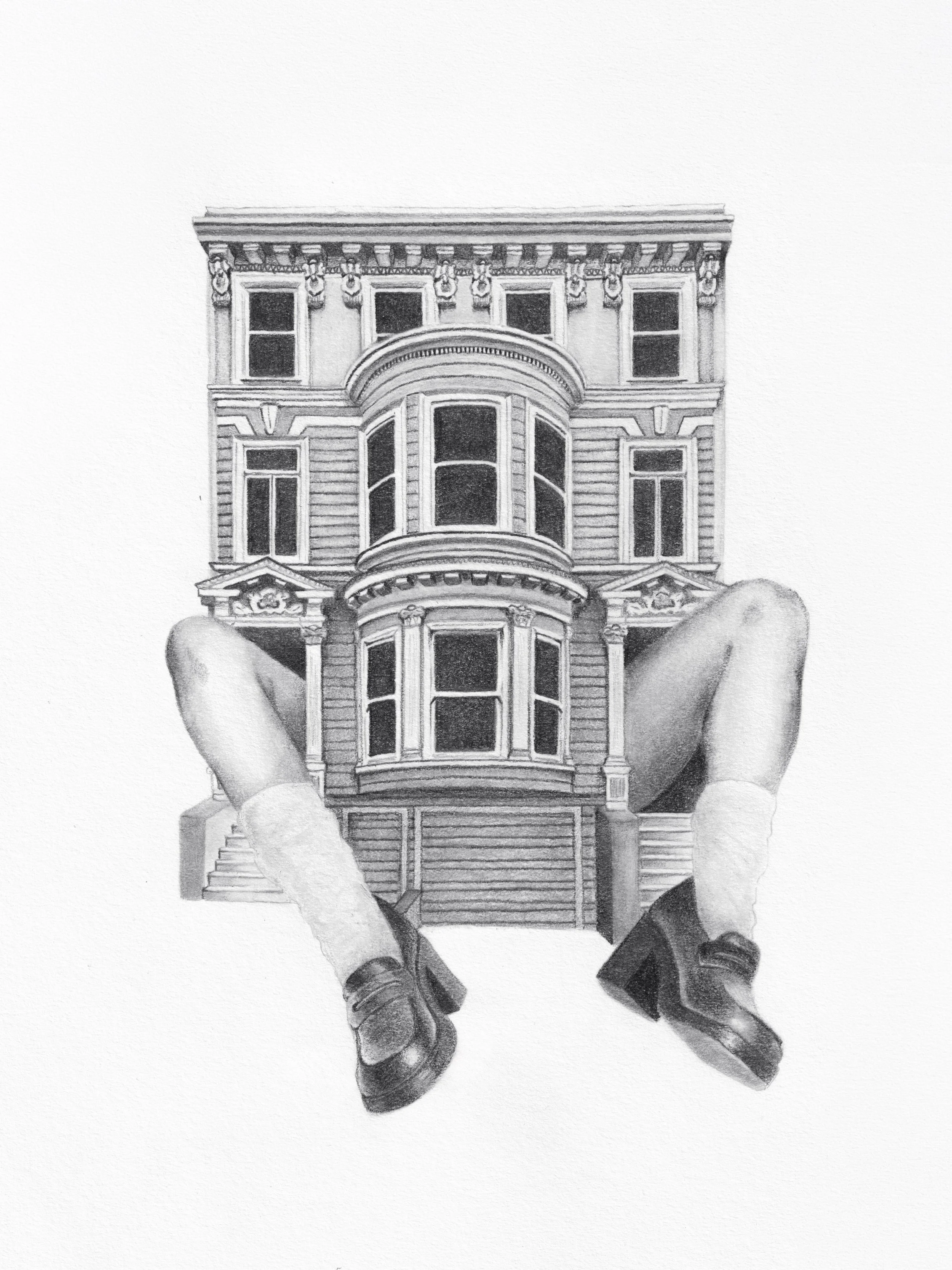 𝔭𝔢𝔫𝔫𝔶 𝔩𝔬𝔞𝔣𝔱𝔢𝔯 𝔩𝔞𝔫𝔢.
graphite &times; drawing paper.

a san francisco victorian built in pacific heights circa 1900, surviving the 1906 earthquake and fire.

⁺ 𓂋 𓈒 ⊹

prints coming soon to the shoppe and blue danube cafe.

#sanfranci