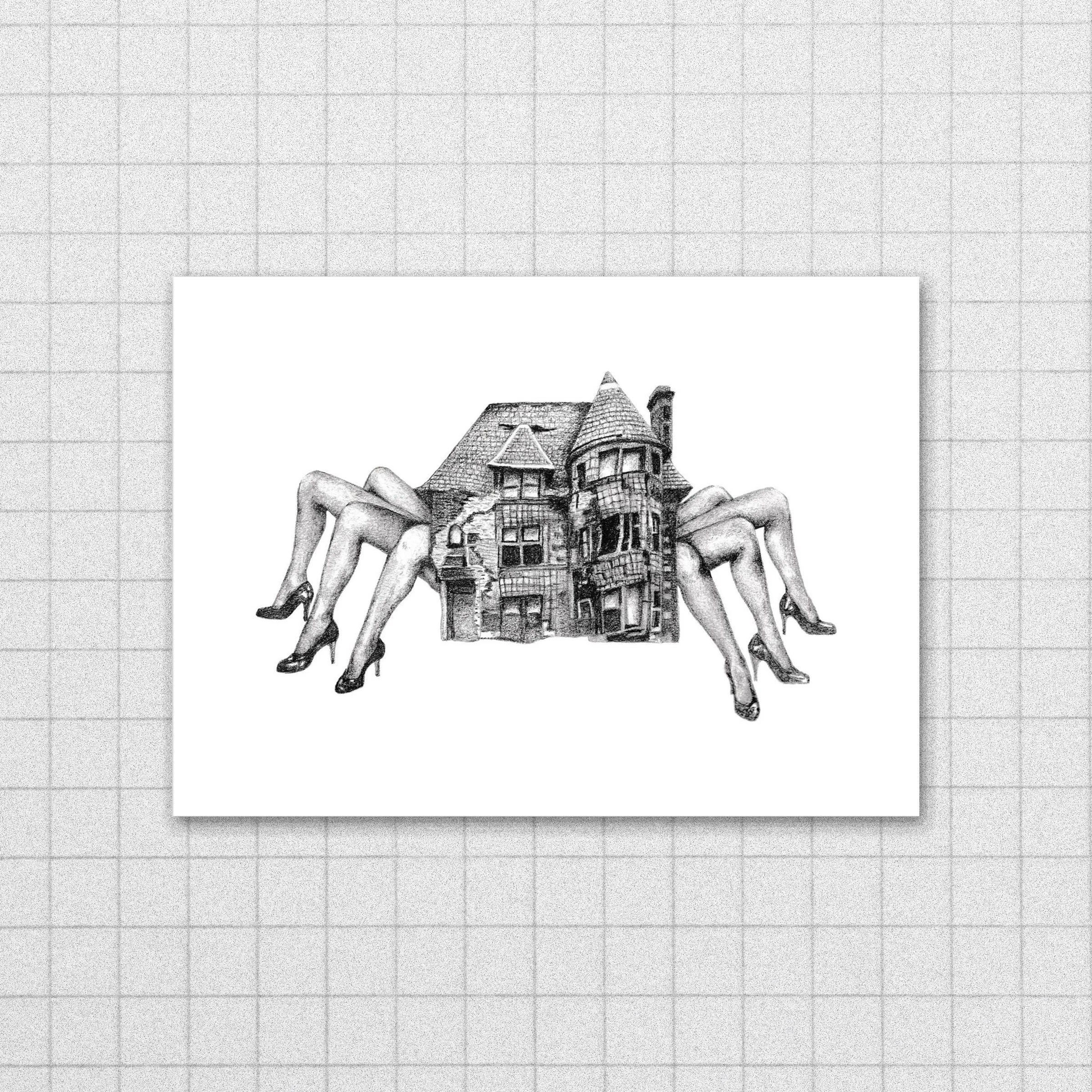 Eight Legged Freak Print