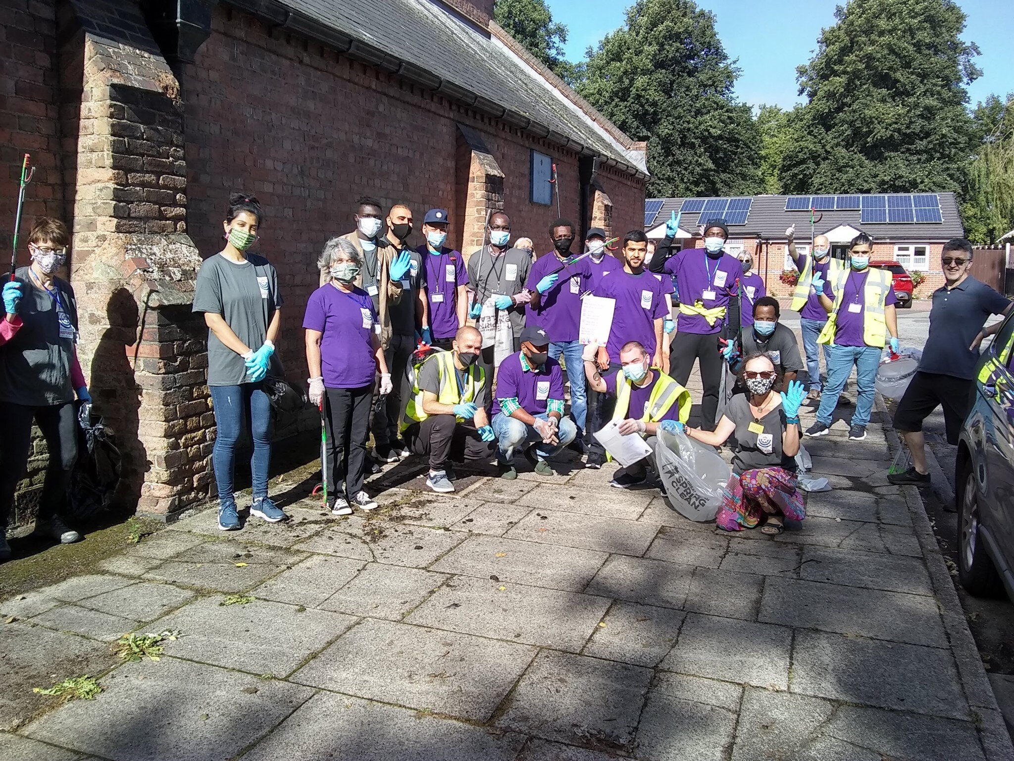 Litter picking!