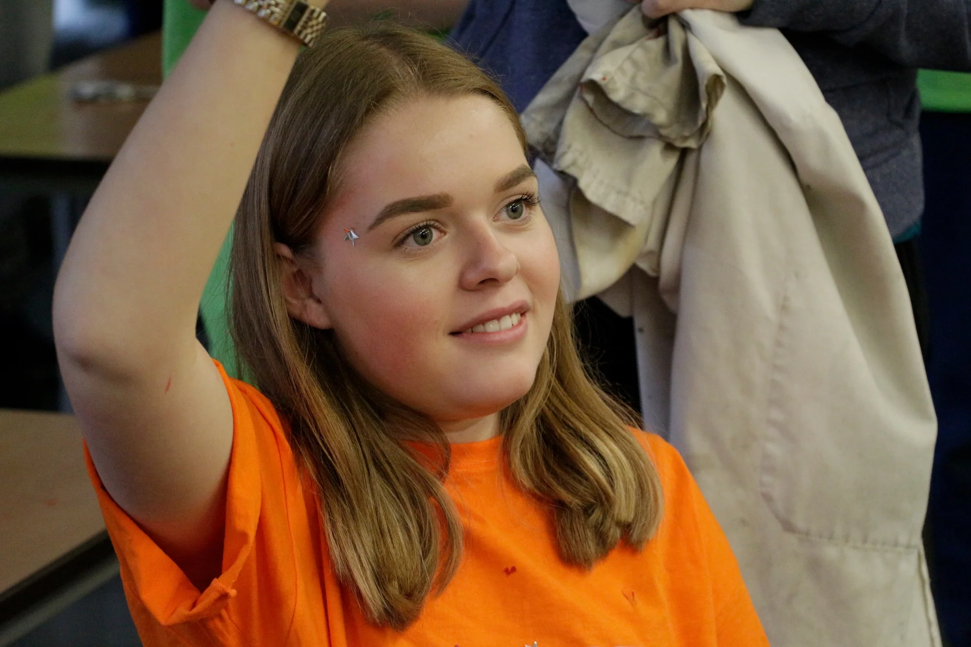 A performing arts student gaining creative enterprise skills and advice.