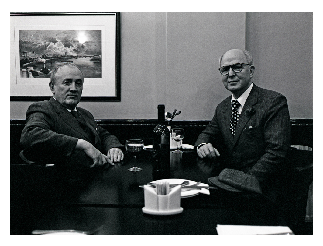 Gilbert & George were also dining there that evening (and every other evening I might add). 