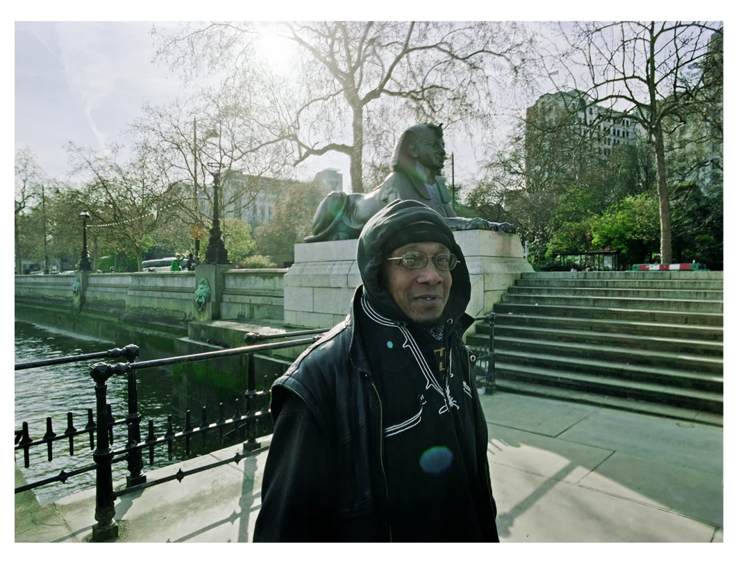 Yhaya at Cleopatra's Needle 2010