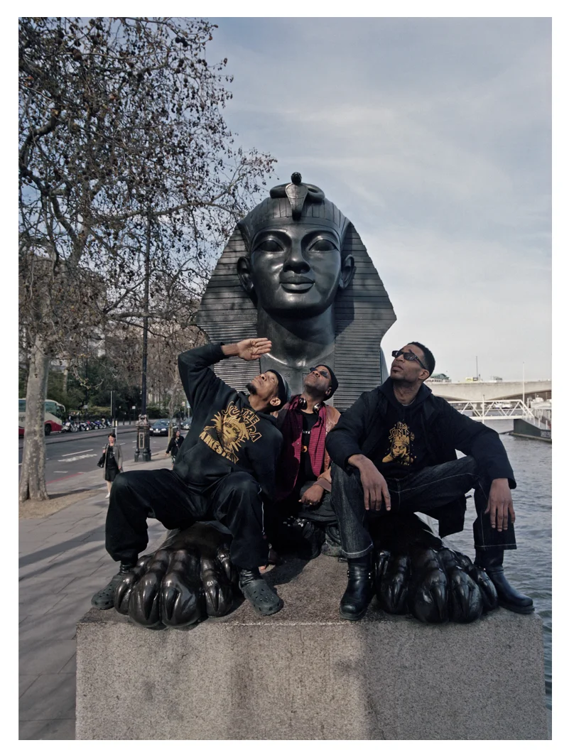 Yhaya with Hotep & Dave Davis - Cleopatra's Needle 2010