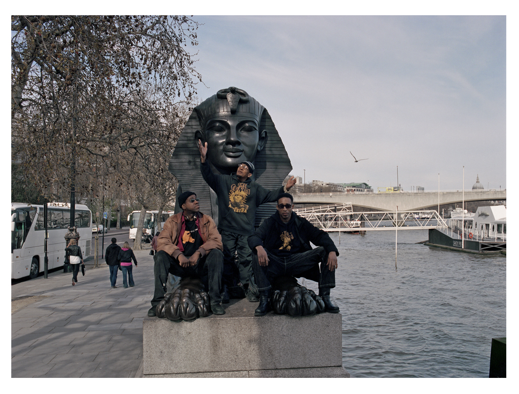 Hotep Yhaya Dave at Cleopatras Needle 2010
