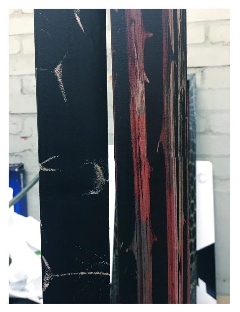 Two samples of the image transfer frames.