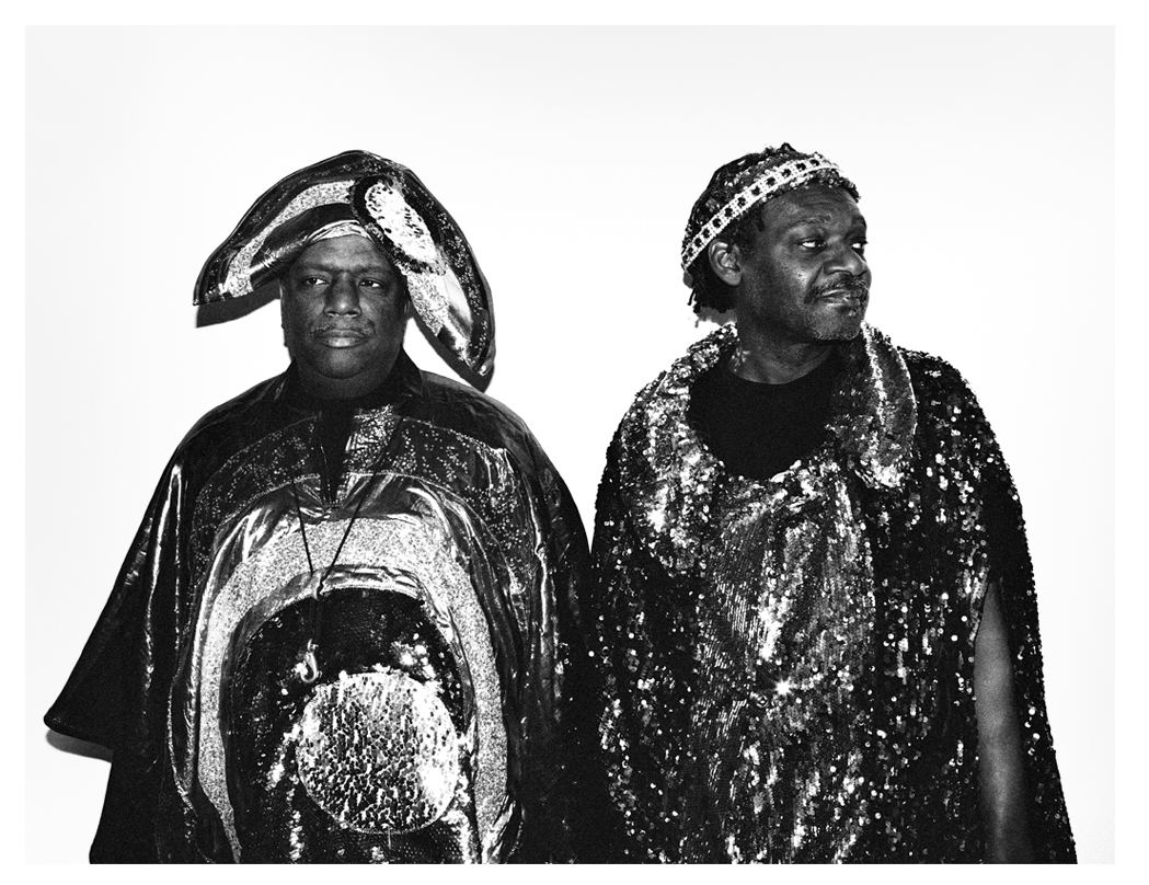James Stewart & Cecil Brooks - Sun Ra Arkestra photographed at Islington Town Hall 2015