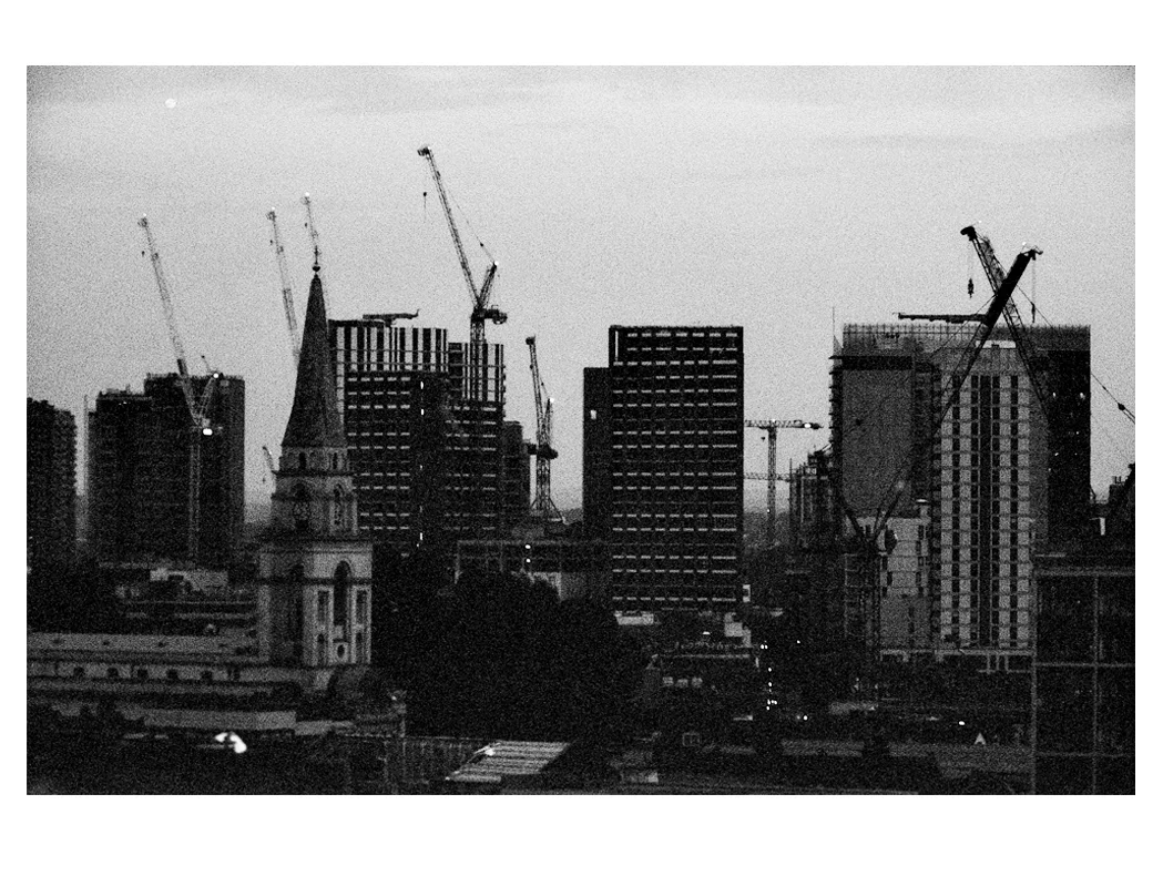 Towers of Liverpool Street begin to invade Shoreditch
