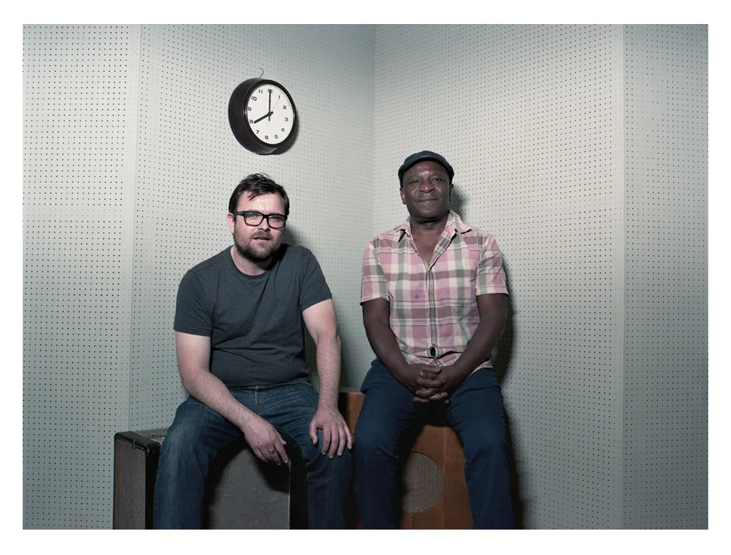 Neil Maskell with Zeke Manyika