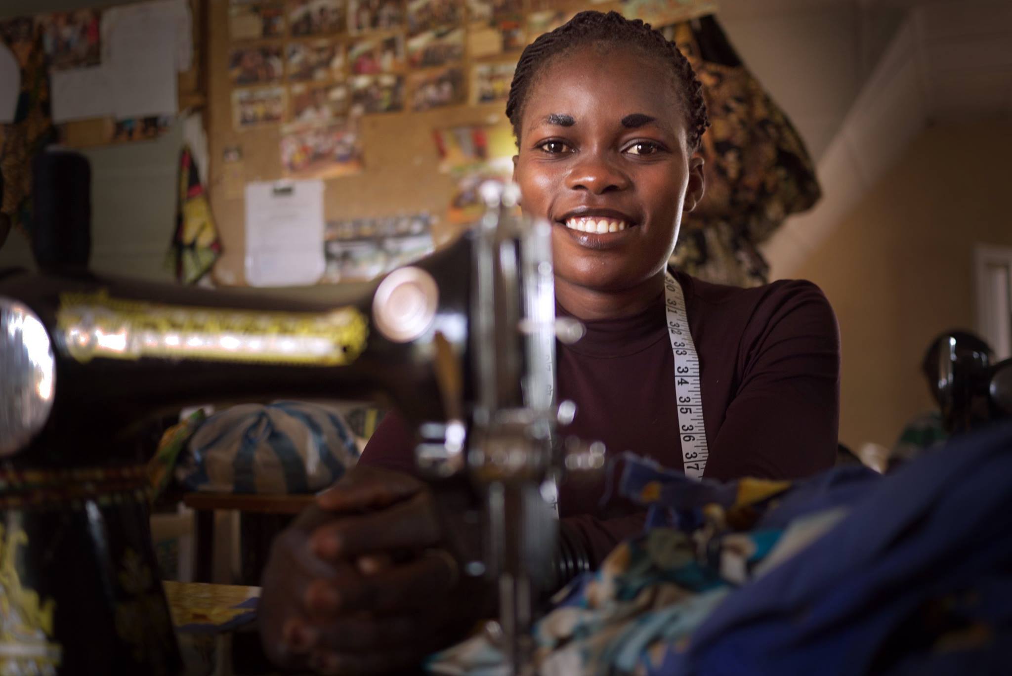 If we want a sustainable society, women need to be empowered. That's why our partner ABFEK is running a program to give vocational skills to women. Mumusho, South Kivu